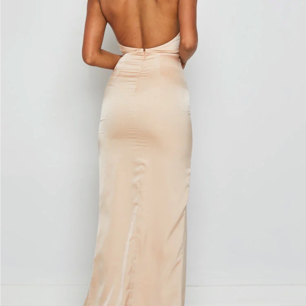 Higher Love Formal Dress Perfect for Prom ~ Champagne - Beginning boutique NWT - Picture 6 of 8